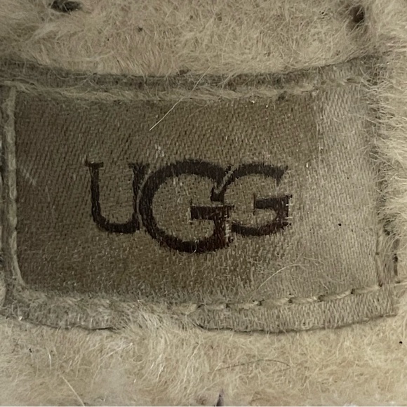 UGG Brown and White Moccasins for Women - Picture 10 of 11